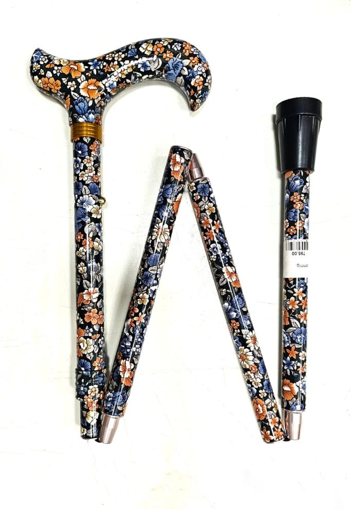 Vikbar käpp blommig R5212