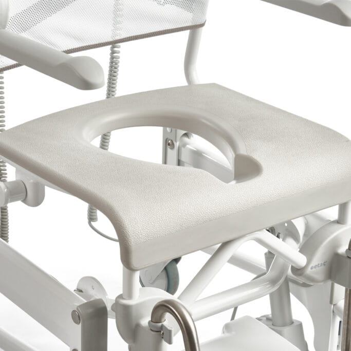 Sits sluten baktill för Etac duschstolar